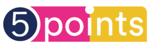 5points Logo Nav White